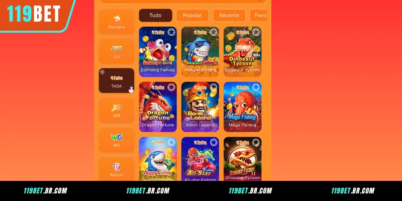 O que é o jogo TADA Pescaria e razões para participar